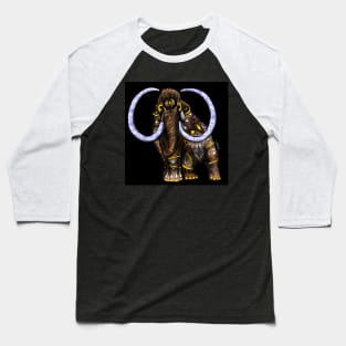 jewel mandala mammoth elephant in ecopop Baseball T-Shirt